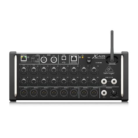 behringer xr18 software download driver.